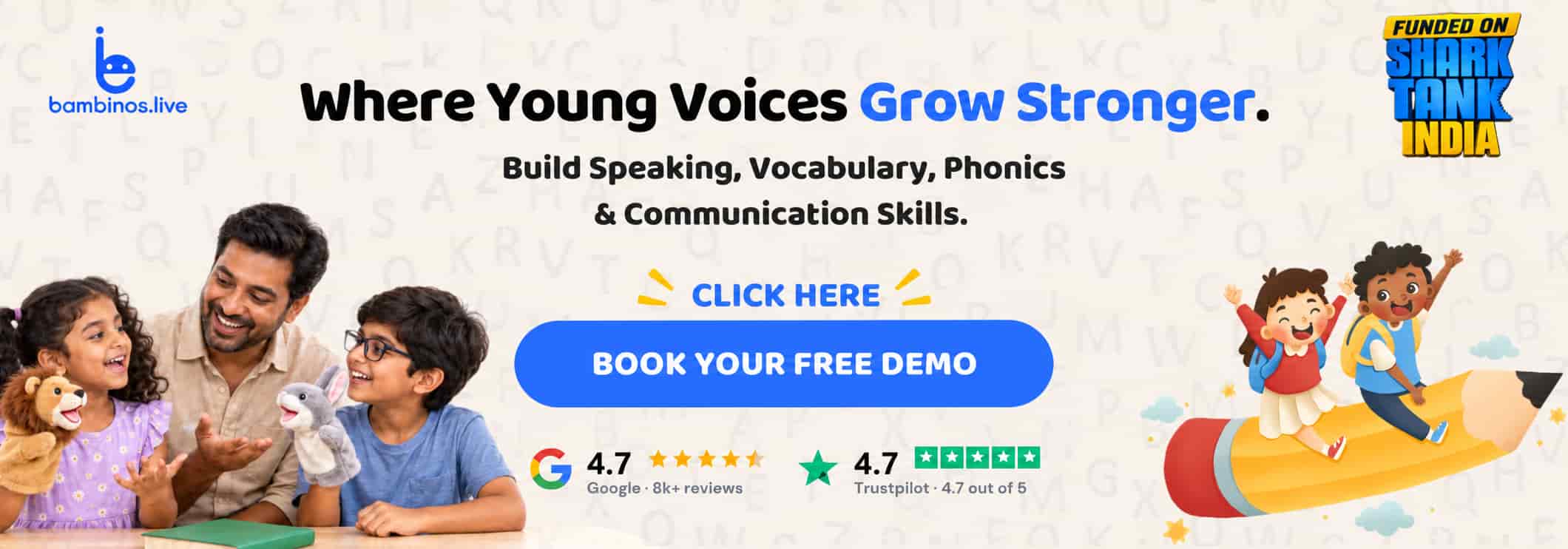 Book your demo - Bambinos.live